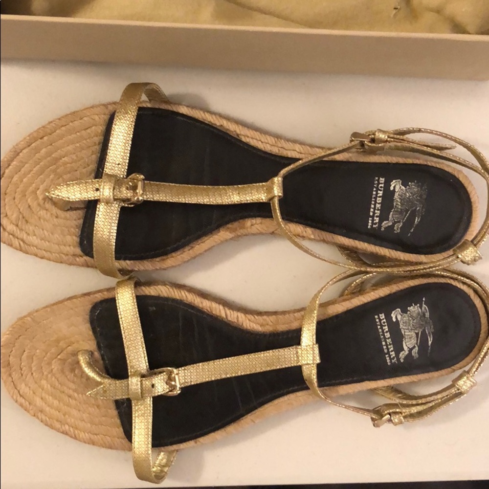 Burberry sandals size 9 US UK 40 - Picture 3 of 4